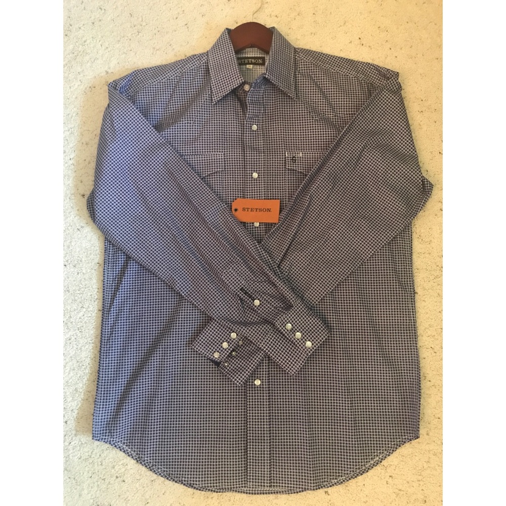 NWT Stetson Button Down